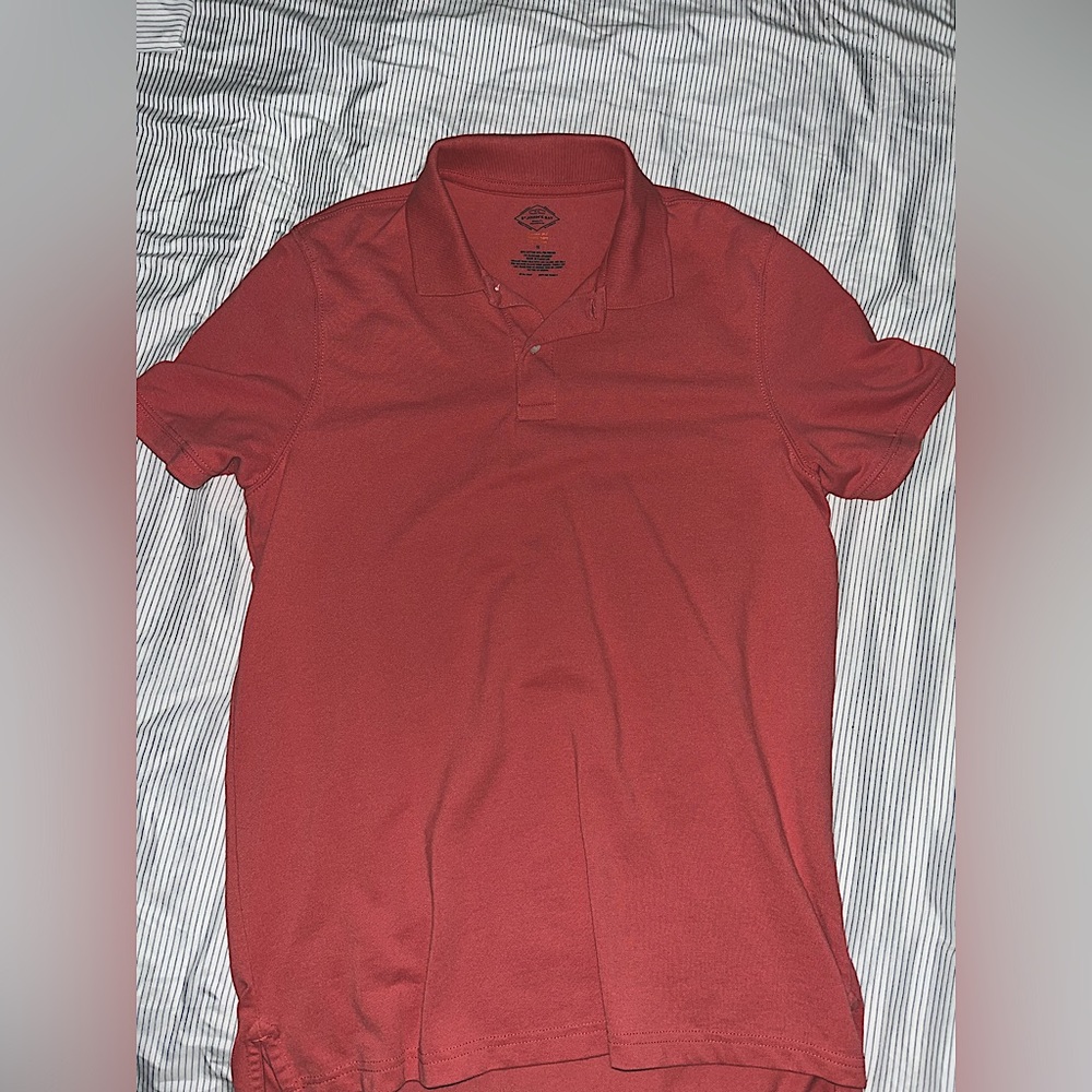 Mens Small St. John’s Polo SALMON